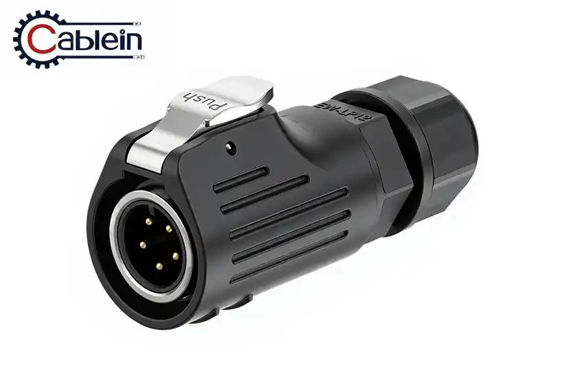 LP12 5-Pin Hybrid Metal Plug